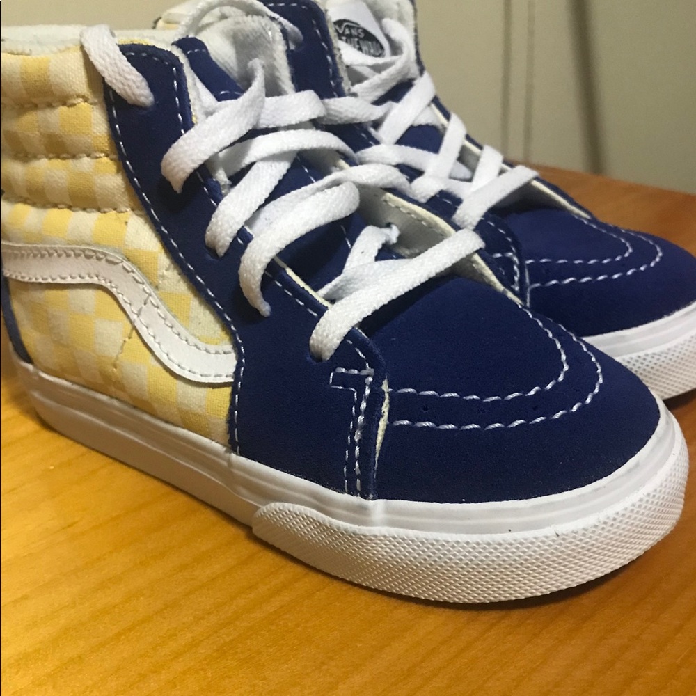 Toddler Hi Top Vans Excellent Condition